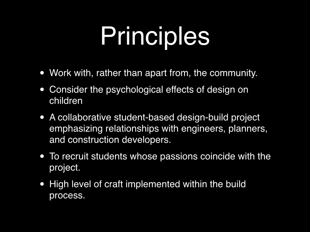 Bill Bower Park presentation, slide 4 of 18